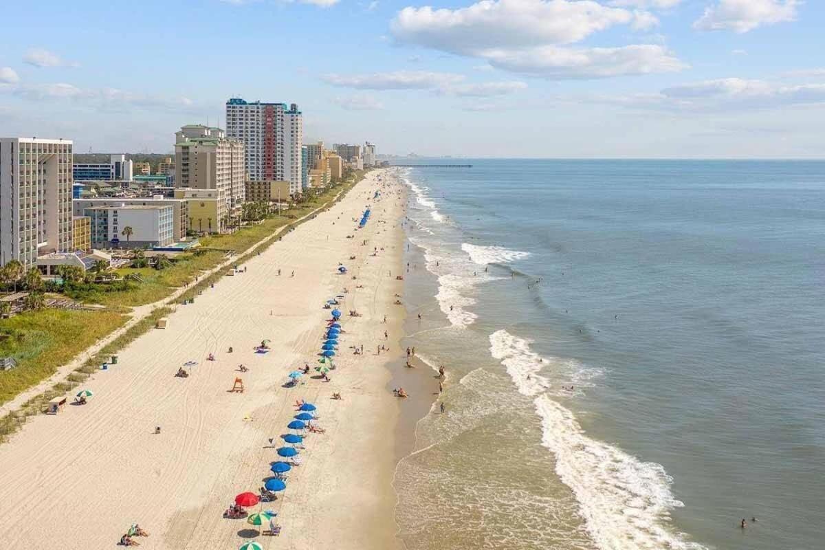 Ocean Front Grand Atlantic 4 Bedroom 3 Bathroom Grand Atlantic Resort Myrtle Beach Exterior foto
